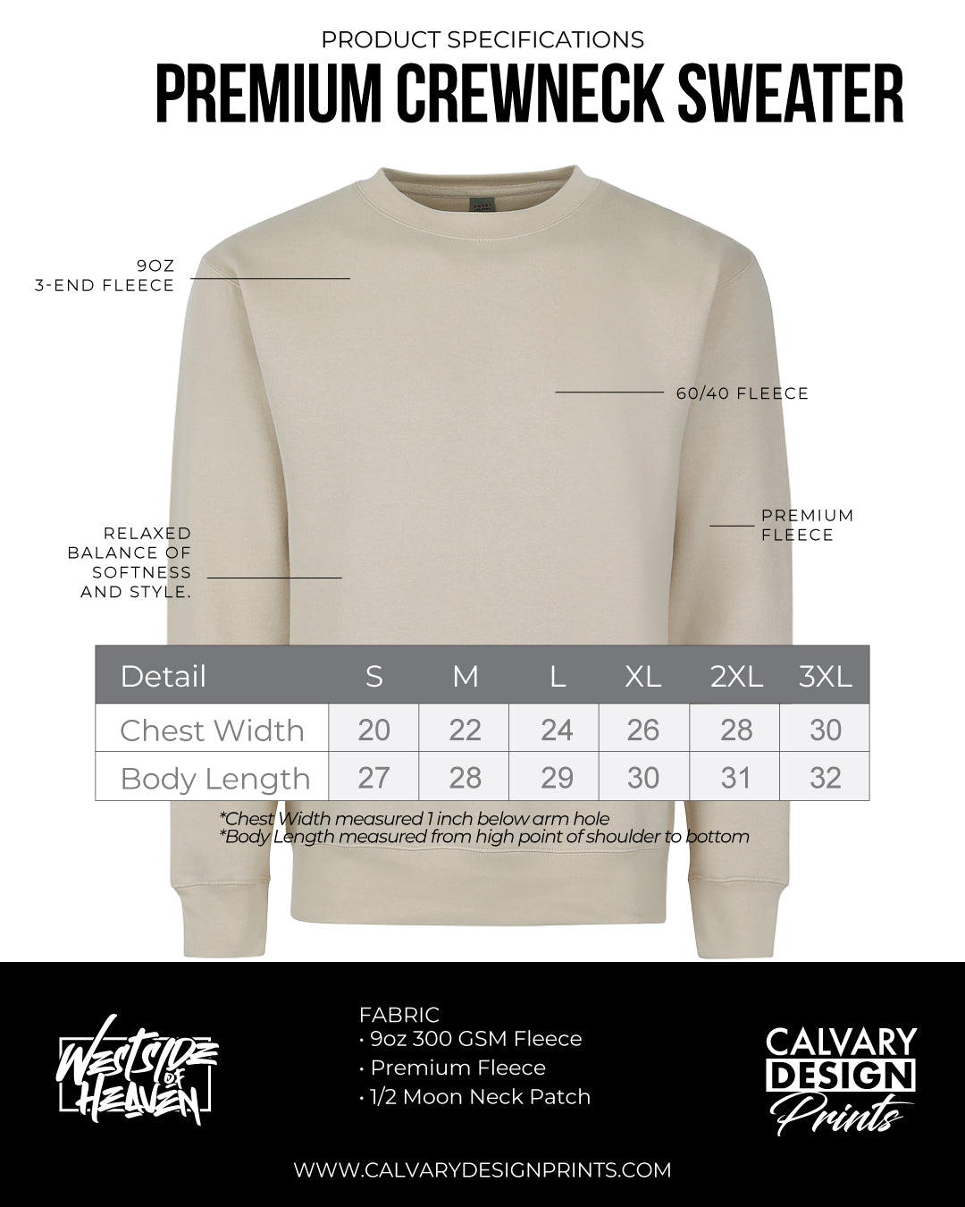 Seek Jesus Premium Heavyweight Crewneck Sweatshirt