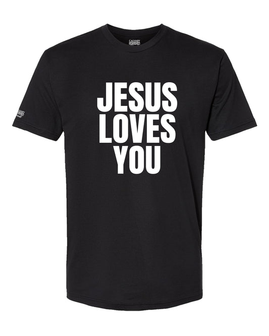 Jesus Loves You T-Shirt | Christian Faith Shirt | Bold Gospel Message Tee