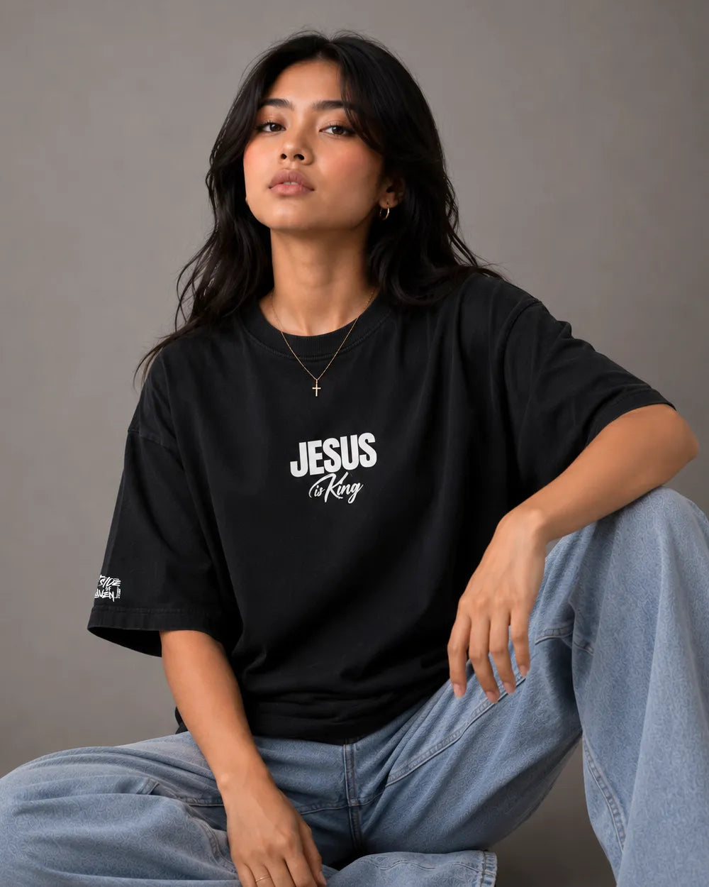 Jesus Is King Oversized Streetwear T-Shirt