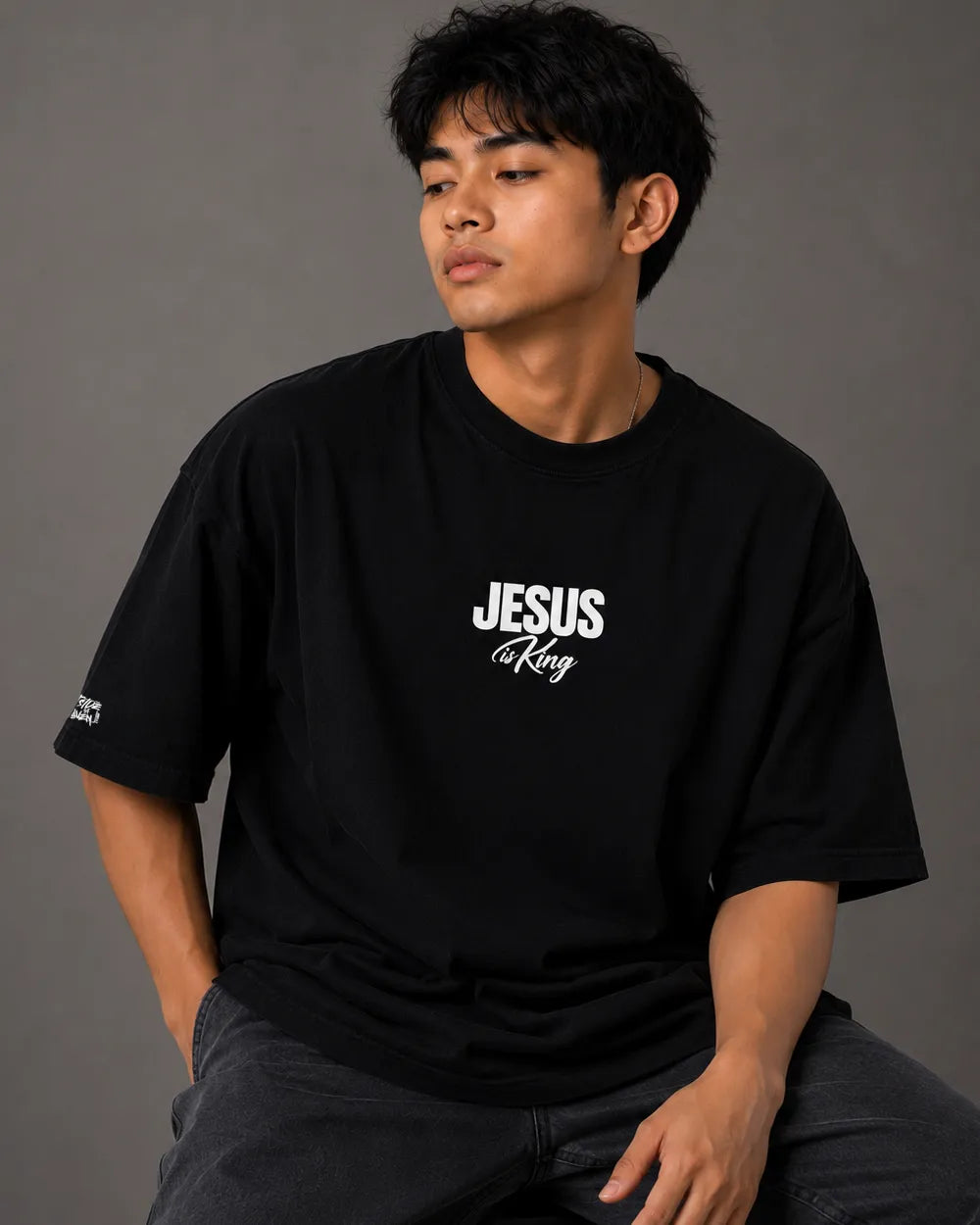 Jesus Is King Oversized Streetwear T-Shirt