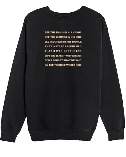 Jesus Is Alive Christian Resurrection Sweatshirt | Revelation 1:18