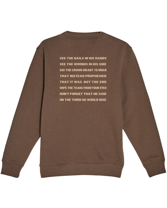 Jesus Is Alive Christian Resurrection Sweatshirt | Revelation 1:18