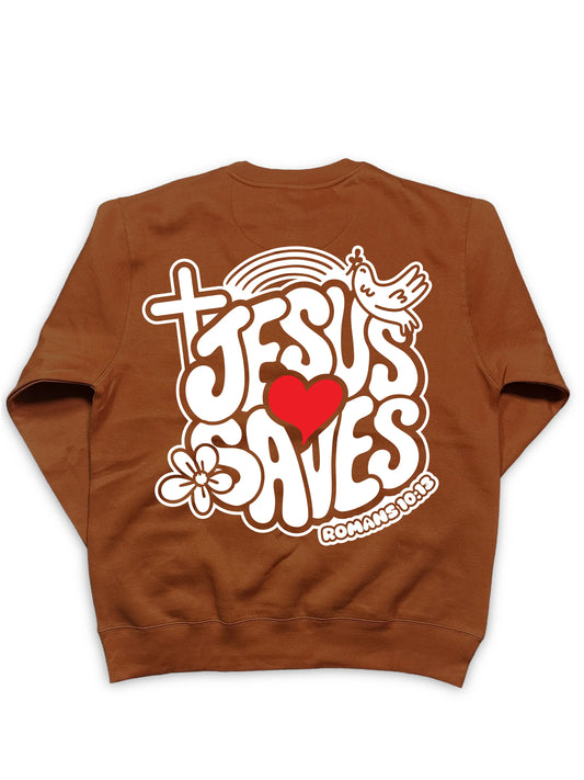 Jesus Saves Crewneck