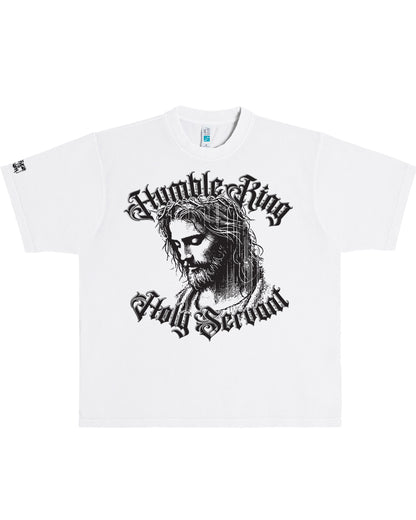 Humble King, Holy Servant – Jesus Christian Graphic Tee