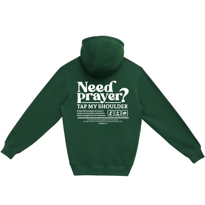 Need Prayer? Christian Zip-Up Hoodie | Faith Based Streetwear