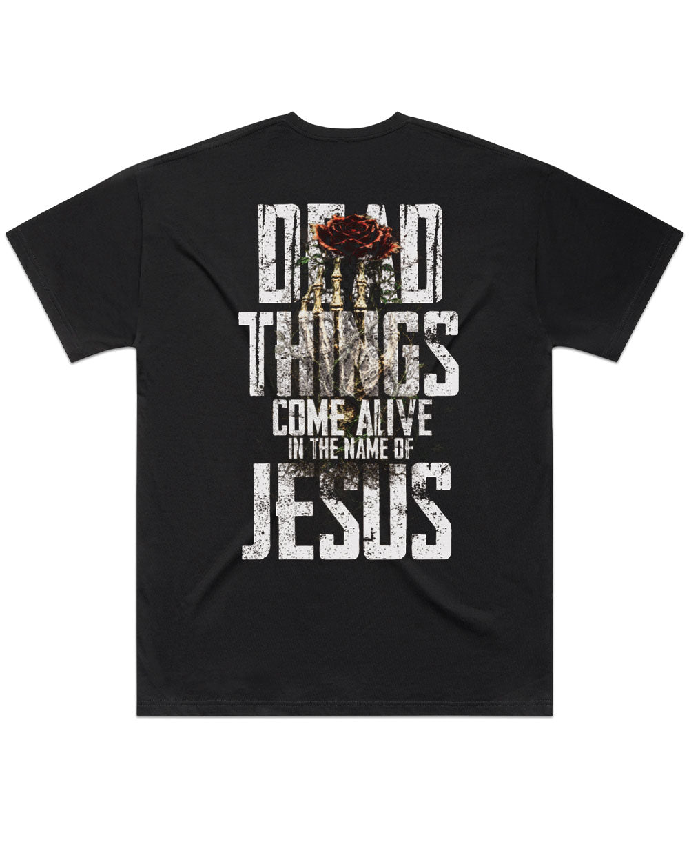 Dead Things Come Alive in the Name of Jesus Christian Oversized T-Shirt