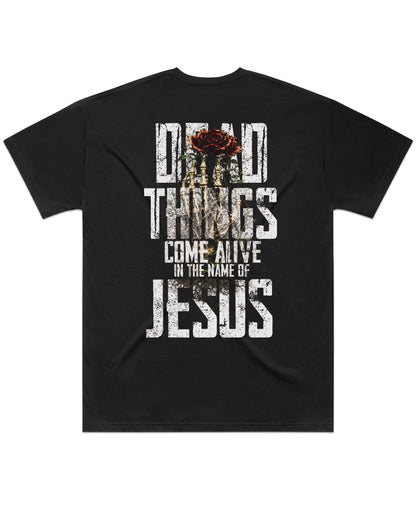 Dead Things Come Alive in the Name of Jesus Christian Oversized T-Shirt