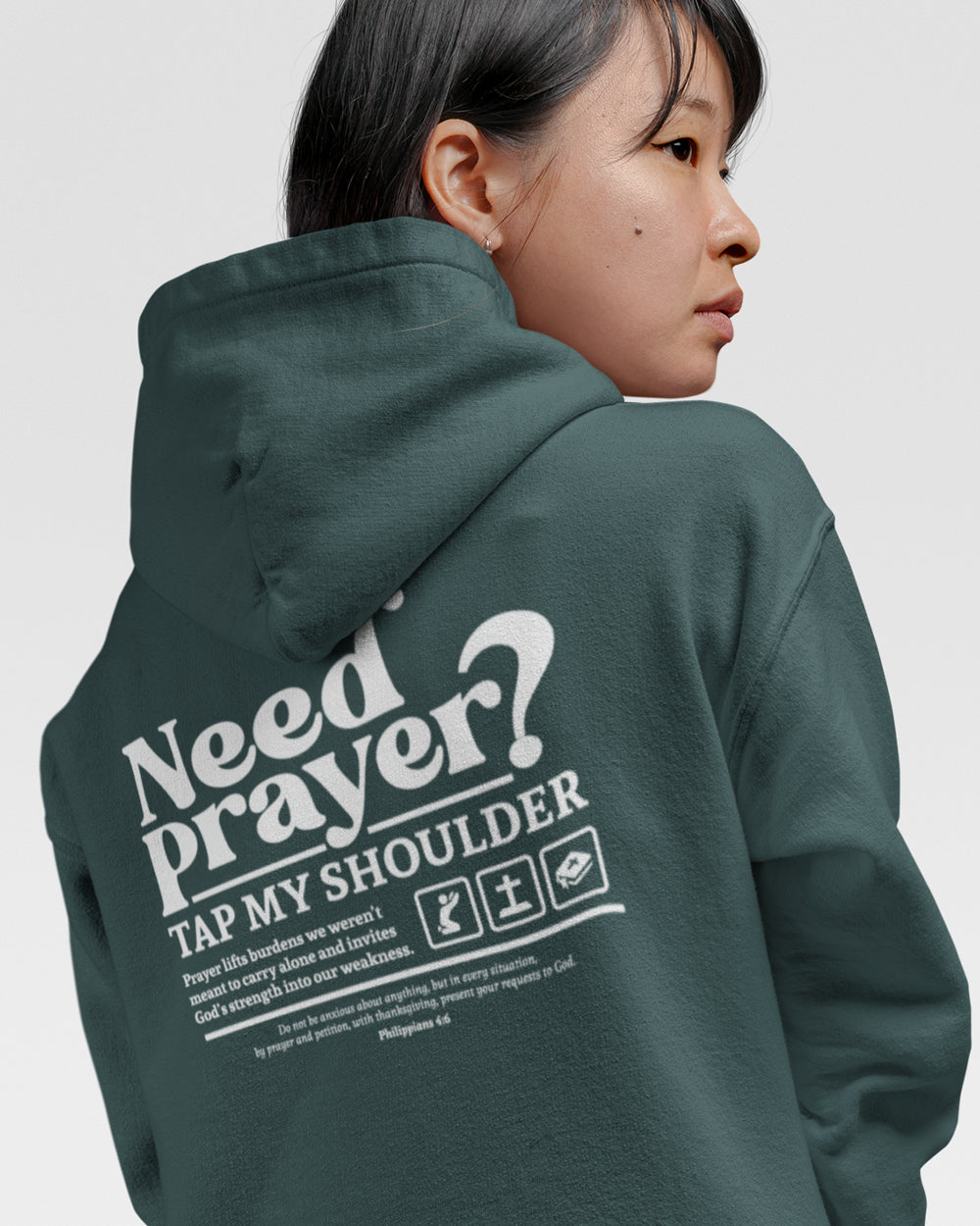 Need Prayer? Christian Zip-Up Hoodie | Faith Based Streetwear