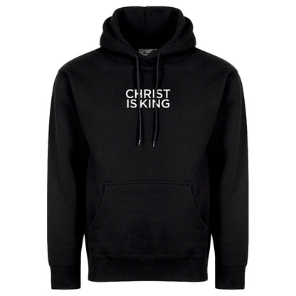 Christ is King minimal fleece crewneck Christian streetwear sweatshirt