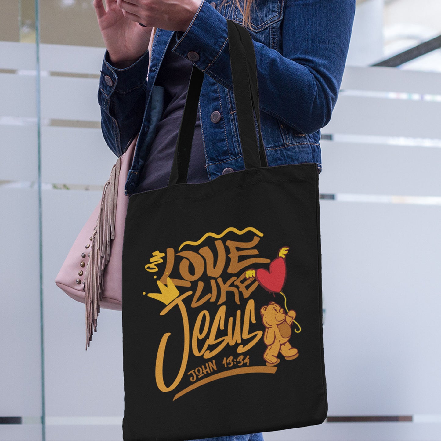 Love Like Jesus Tote Bag – Carry Kindness Everywhere