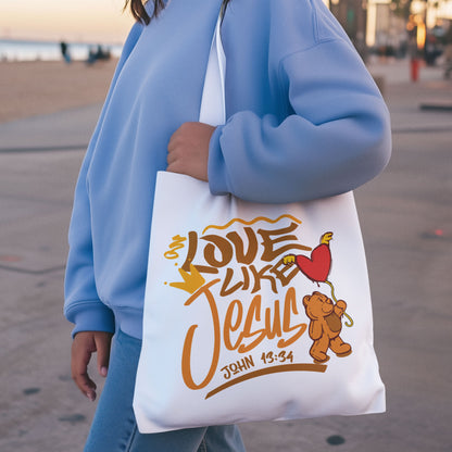 Love Like Jesus Tote Bag – Carry Kindness Everywhere