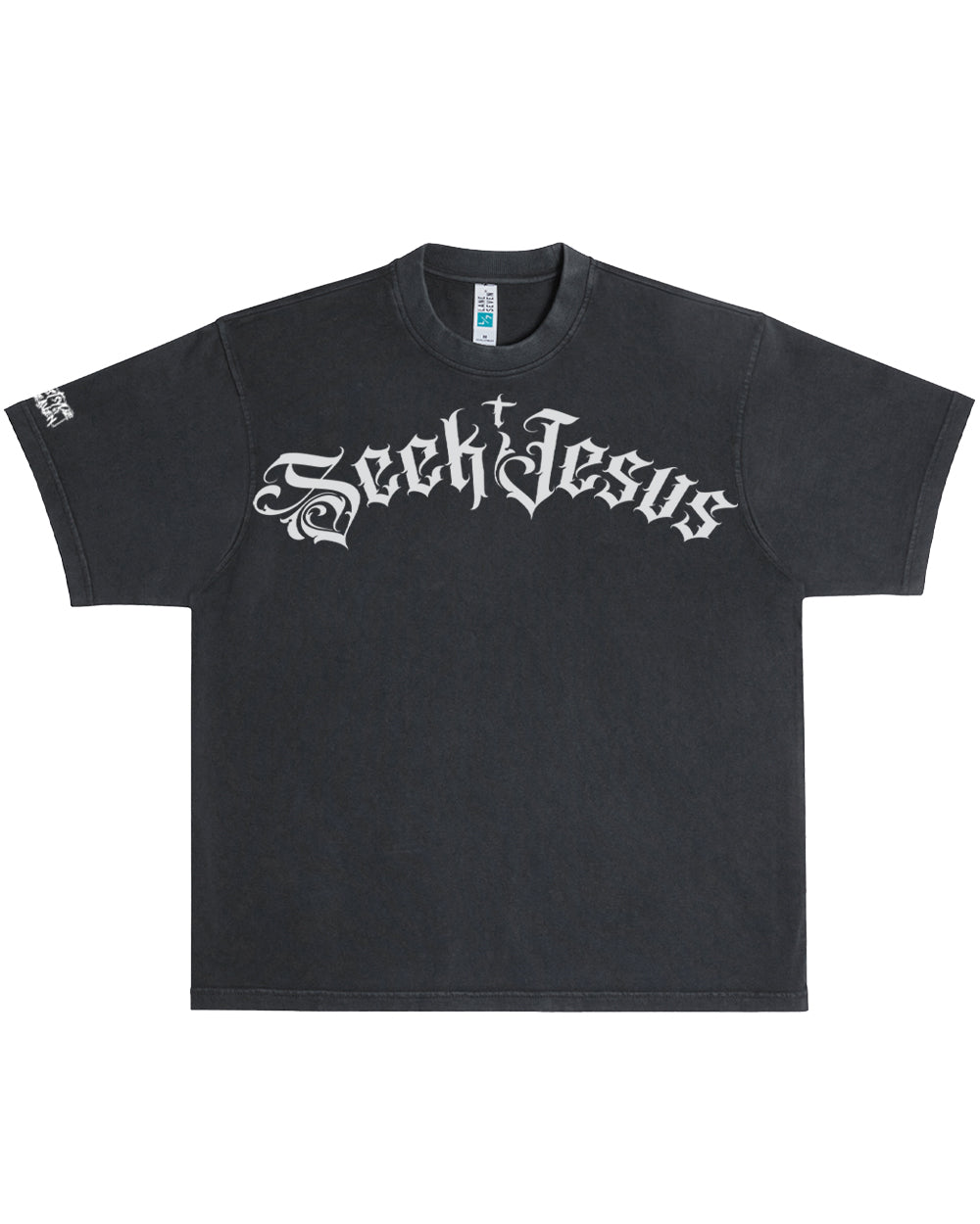 Seek Jesus Oversized Tee – Bold Faith Streetwear