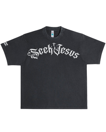 Seek Jesus Christian Faith-Based Heavyweight Shirt