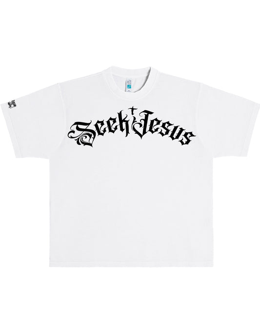 Seek Jesus Christian Faith-Based Heavyweight Shirt